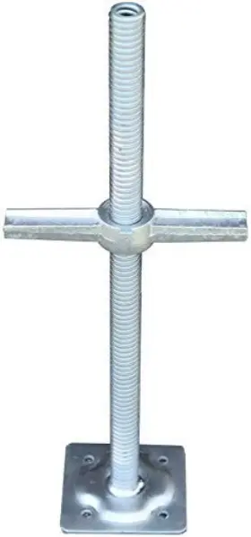 Cbm Scaffold 769560937187 Adjustable Leveling Jack Model# Sjhl3 28 Inch Silver