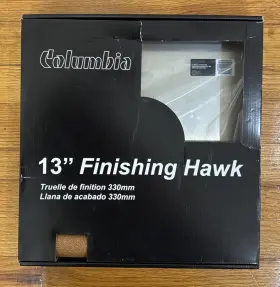 13-h-s Columbia Tools - 13 Inch Finishing Hawk Aluminum