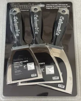 Columbia 3wjkbp 3 Piece Three-way Joint Knife Set - 4 5 6 Inch Pack