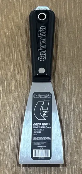 Npk2 Columbia Taping Tools - 2 Inch Joint Knife Stainless Steel Npk2 Columbia Taping Tools - 2 Inch Joint Knife Stainless Steel