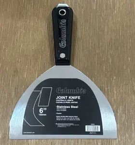 Npk6 Columbia Taping Tools - 6 Inch Joint Knife Stainless Steel