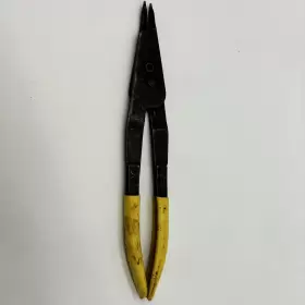 45358 Craftsman Vtg Sears Snap Ring Pliers Yellow Handle Tools Free Second Pair #2