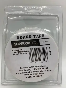 163-f50 Custom Bldg Products Fiberglass Mesh Self-adhesive Board Tape #163-f50 2 Inch X 50ft Building Prod #2