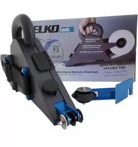 Dtah1 Delko Tools Drywall Banjo Taper With Inside Corner Creaser Wheel And Flat Applicator