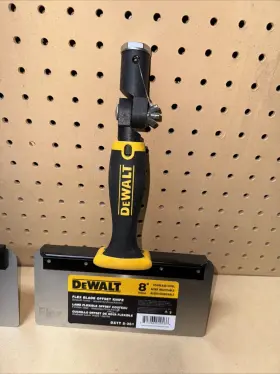 Dewalt 815966029473 Set Of 10 Inch 8 Drywall Taping Offset Knife Flex Blade Smooth Finish Handle #2
