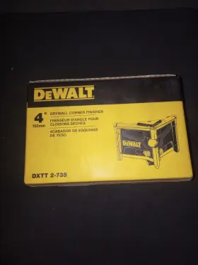 2-735r Dewalt Drywall Tools 4 Inch Corner Finisher Automatic - Plus Surprise Gift Included