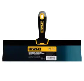 Dxtt-2-128 Dewalt Drywall Tools 14 Inch Blue Steel Taping Knife With Soft Grip Handle 3 Pack