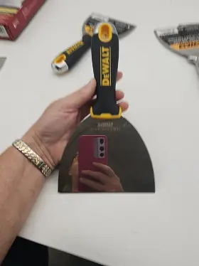 Dxtt-2-141 Dewalt Drywall Tools Joint Knife 5 Inch Stainless Steel Flexible Soft Grip #3