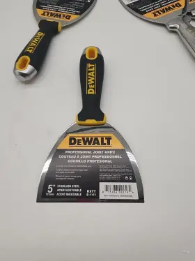 Dxtt-2-141 Dewalt Drywall Tools Joint Knife 5 Inch Stainless Steel Flexible Soft Grip