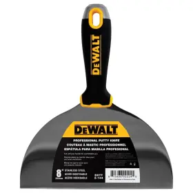 Dxtt-2-144 Dewalt Drywall Tools 8 Inch Stainless Steel Joint Knife With Soft Grip Handle