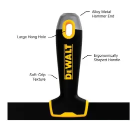 Dxtt-2-194 Dewalt Drywall Tools 12 Inch Stainless Steel Big Back Taping Knife With Soft Grip Handle #3