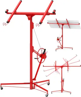 Oqohpo0wqwzvvb5 Dexso Bvdkizneiiwk 16ft Drywall Lifter Panel Hoist 150 Lbs Capacity Heavy Duty