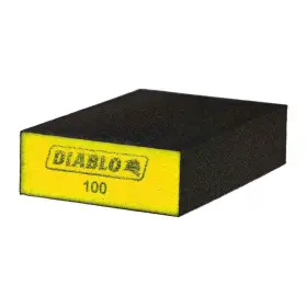 Dfblblofin04g Diablo 5 Inch X3 X1 100-grit Large Flat Sanding Sponges