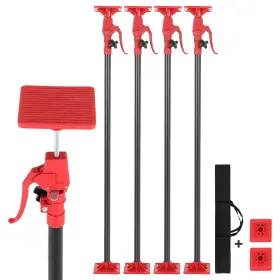 134205-dollate Dollate Cabinet Jack Support Pole 45 Inch -114 Drywall Lifts Poles Adjustable Fo