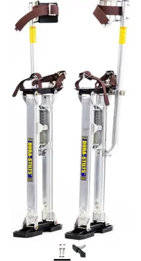 Iv2440 Dura-stilts Iii Durastilts 24 Inch -40 Drywall Taping Mudding Painting
