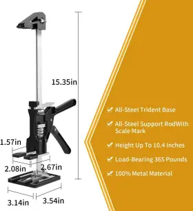 Es-t003 Easygnal Labor Saving Arm Jack Construction Heavy Duty Hand Lifting Black #3