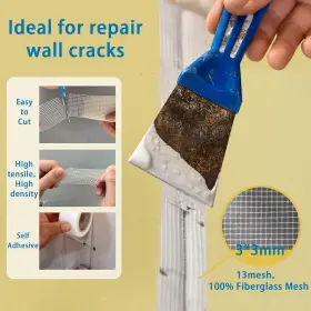 Edsrdrus 744110917512 2in100ft Drywall Repair Tape Crack Mesh High #2