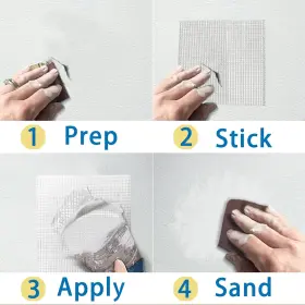 Edsrdrus 744110917512 2in100ft Drywall Repair Tape Crack Mesh High #3
