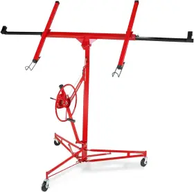 Wi17dc478i3bqqvwihrn9qgfex Eliteedge Drywall Lift 150lb Jack With Wheels - 16ft Adjustable Steel Sheetr