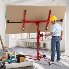 Esddg 699934470388 Drywall Lift Panel 11ft Hoist Jack Lifter Rolling Construction Tool #3