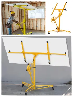 Esddg 699973349560 Drywall 11ft Lift Panel Hoist Dry Wall Jack Lifter Construction Adjustable Height