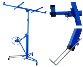 Etsg 699957261192 Drywall Lift 16ft Heavy Duty Panel Hoist Rolling Jack Lifter