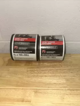 445783 Everbilt 2 Pc Roof Repair Fabric Asphalt Saturated Black 6 Inch X 150ft 445783. - B1m