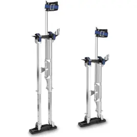 166595-595 Fahkns Drywall Stilts 24ftft-40ftft For Adults Adjustable Heights Aluminum Stilt