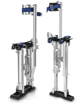 166596-5354-1713276511 Fahkns Drywall Stilts 15 Inch -23 For Adults Adjustable Heights Aluminum Work St