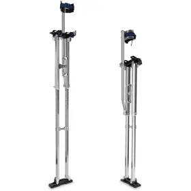 Fahkns 198519114452 Drywall Stilts 48ftft-64ftft For Adults Adjustable Heights Alum Inch