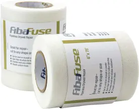 Fdw9018-u Fibafuse 691042033202 6 Inch X 75ft Paperless Drywall Repair White #2