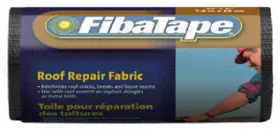 Fdw6597-u Fibatape 11131261 Mesh Roof Repair Fabric 6 Inch X 25ft Black