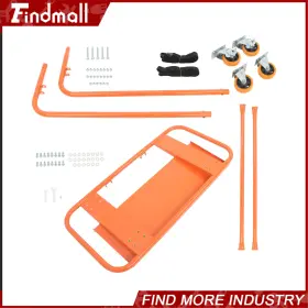 1116856 Findmall Drywall Sheet Cart 3000lb Handling Sheetrock Panel With Safety Belts