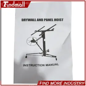 376714 Findmall 16ft Drywall Lift Plasterboard Hoist Lifter Carrier Safety Lock Red Us #2