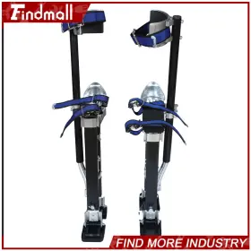 617396 Findmall 15 Inch -23 Adjustable Drywall Stilts For Painters Walking Finishing Black #2