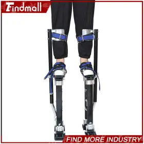 617396 Findmall 15 Inch -23 Adjustable Drywall Stilts For Painters Walking Finishing Black