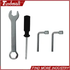 820508 Findmall 36 Inch - 48 Adjustable Aluminum Alloy Stilt Tool For Walking Taping Black #3