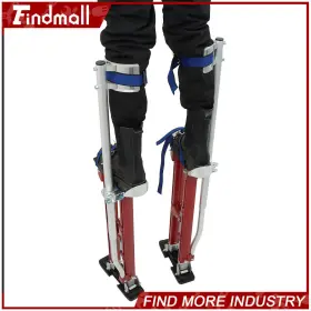 820612 Findmall 24 Inch -40 Adjustable Aluminum Tool Drywall Stilt For Taping Paint #3