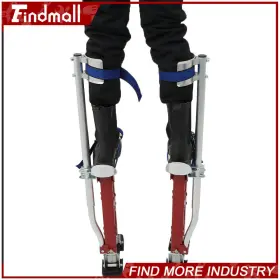820638 Findmall 18 Inch -30 Adjustable Drywall Stilts Aluminum Tool For Taping Paint