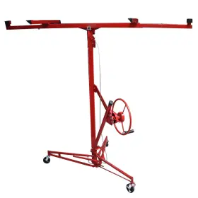 In1695213al Findmall 16ft Drywall Lift Plasterboard Panel Sheetrock Hoist Lifter With Safety Lock