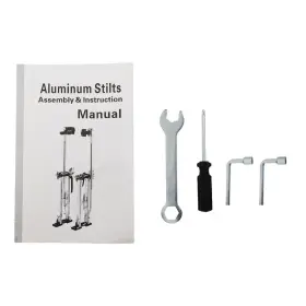 In3692403al Findmall Aluminum Blue Drywall Stilts 36 Inch - 48 Adjustable For Painting Painter Taping Us #3