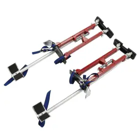 In3692754al Findmall 24 Inch -40 Adjustable Drywall Stilts Aluminum Tool For Painting Painter Taping Red #2