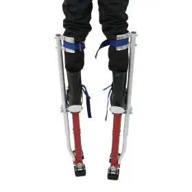 In3692754al Findmall 24 Inch -40 Adjustable Drywall Stilts Aluminum Tool For Painting Painter Taping Red #3