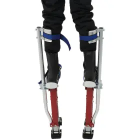 In3692871al Findmall Red Drywall Stilts 18 Inch -30 Adjustable Aluminum Tool For Painting Painter Taping #3