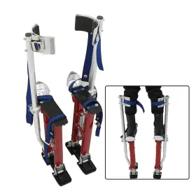 In3692871al Findmall Red Drywall Stilts 18 Inch -30 Adjustable Aluminum Tool For Painting Painter Taping