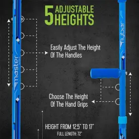 Flybar Inc. 629722591148 Master Walking Stilts Adjustable Height For Ages 10 And Up To 200 Lbs #3