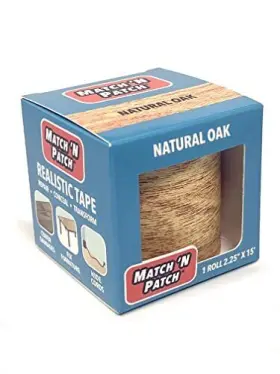 Mnp-1510 Fortis Design Inc. Realistic Wood Grain Repair Tape - Durable Multi-use Adhesive Natural Oak #3