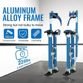 Fsbcgt 414307069815 24 Inch -40 Drywall Stilts Professional Grade Adjustable Aluminum Tool S #2
