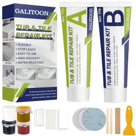 Xbg-001-vine Galitoon Porcelain Repair Kit Fiberglass Tub Shower Sink Bathtub And