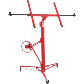 Garvee 629831824779 Us 16ft Drywall Lift Jack Ceiling Adjustable Panel Hoist 150lbs 3 Lockable Wheel